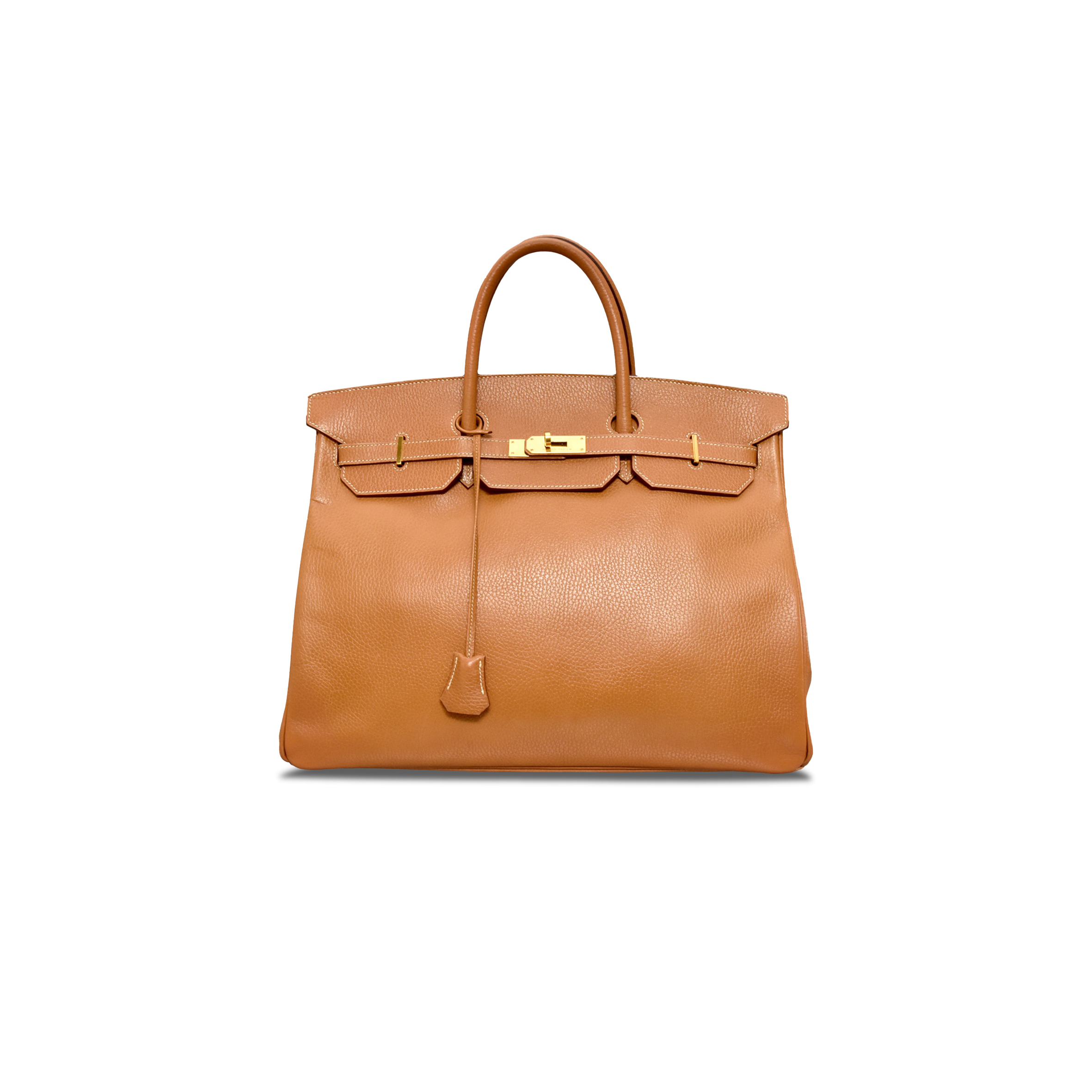 HERMÈS BIRKIN 40 TOGO LEATHER GOLDEN BROWN GOLD BUCKLE H028352CK03 (40*30*21cm)